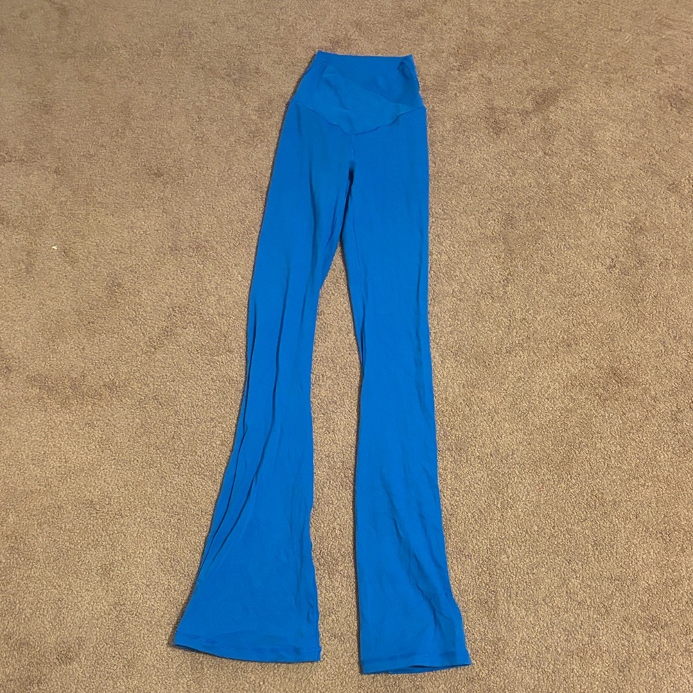Aerie Electric Blue Flare Pants